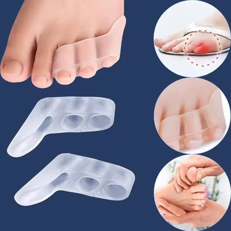 Toe Separators, Universal Fit for Men and Women, Multi-Purpose Foot Care Product for Various Foot Shapes, Comfortable Toe Straighteners