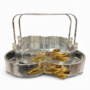 Gilded Elegance Serving Trays