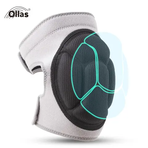 Knee Pads for Women & Men, Dance Knee Pads Volleyball Knee Pads for Women Men Wrestling Knee Pads Wrestling Gear, Crash Pad Snowboarding Gear Knee Protector Soft Knee Pads for Work Safety