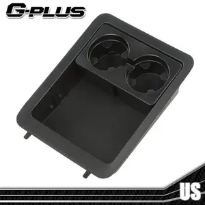 Fit For 07-14 Chevy Suburban Silverado GMC Center Console Tray Cup Holder Bezel G-PLUS
