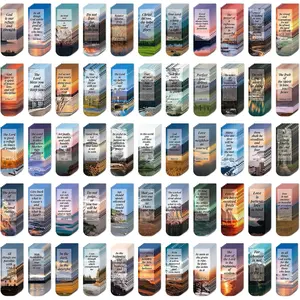 108 Pack   Bookmarks Christian  Bookmark Clips for Women Men Book Lovers  Page Markers for Teachers Students Reading School Office , Printing  2 Side