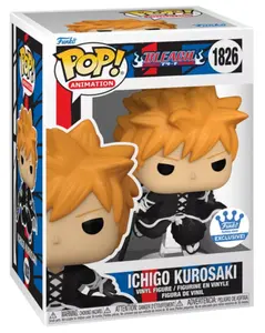 Ichigo Kurosaki (Getsuga Tencho Technique) #1826 - Funko Pop - Funko Sticker - Animation - Bleach - With Free Protector