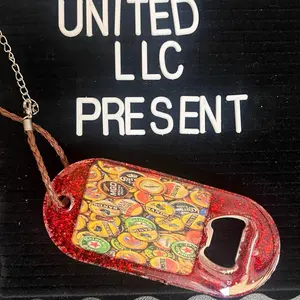 BOTTLE CAPS   Custom Resin Bottle Opener – Handmade & Personalized Barware