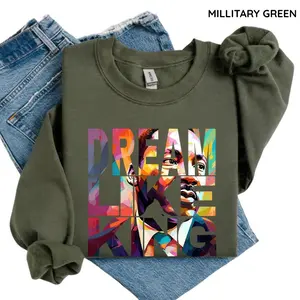 Martin Luther King Sweatshirt, Black History Sweatshirt, I Have A Dream Sweatshirt, MLK Sweatshirt, Human Rights Sweatshirt, BLM Sweatshirt