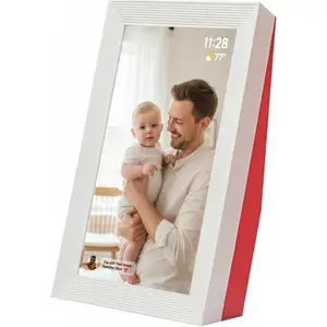 Frameo Digital Picture Frame 10.1" - 32GB WiFi    Screen Photo Frame for Gifting &  Display - Thickened & Sturdy, Share Pictures Instantly via App,  for Mom Dad Grandparents