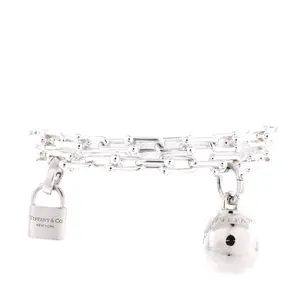 Pre-owned Tiffany & Co. HardWear Wrap Bracelet Sterling Silver by Rebag