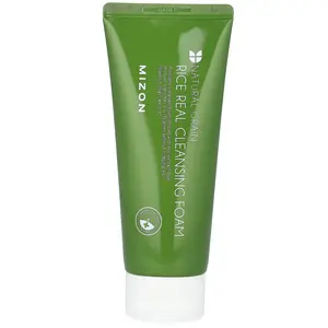 Mizon Natural Grain, Rice Real Cleansing Foam , 5.07 fl oz (150 ml)