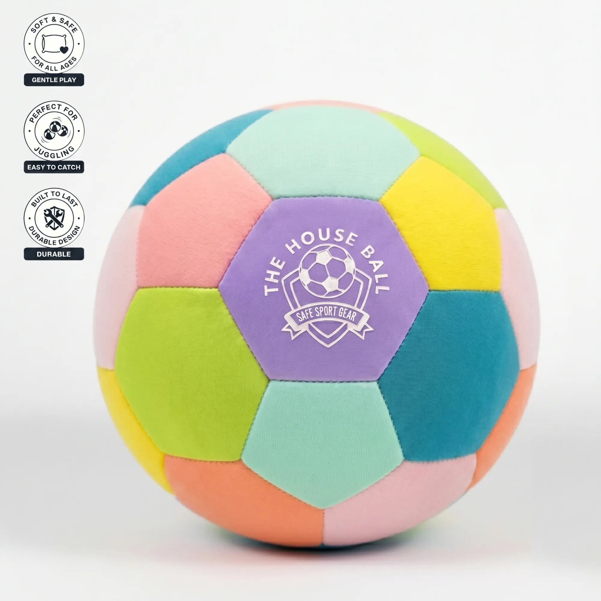 The House Ball - EE - The Original Soft and Safe Soccer Ball Size 4