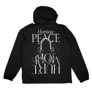 Aether Black Anorak Windbreaker