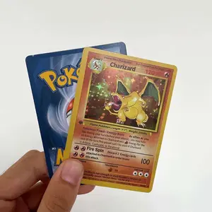 1st edition charizard Custom handmade high quality Card With Pro Case