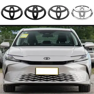 Car Logo Badge Car Front Grille Rear Trunk 4Ring Emblem For Toyota RAV4 Camry Corolla Levin Yaris Reiz Vios TRD Accessories