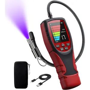 Refrigerant Leak Detector HVAC,  ALD-200PRO Professional Freon Leak Detector for A3 A2L A1 Refrigerants, Automotive AC Leak Detection Kit with 0.14 oz/ Sensitivity for R32 R454B R134a R410A