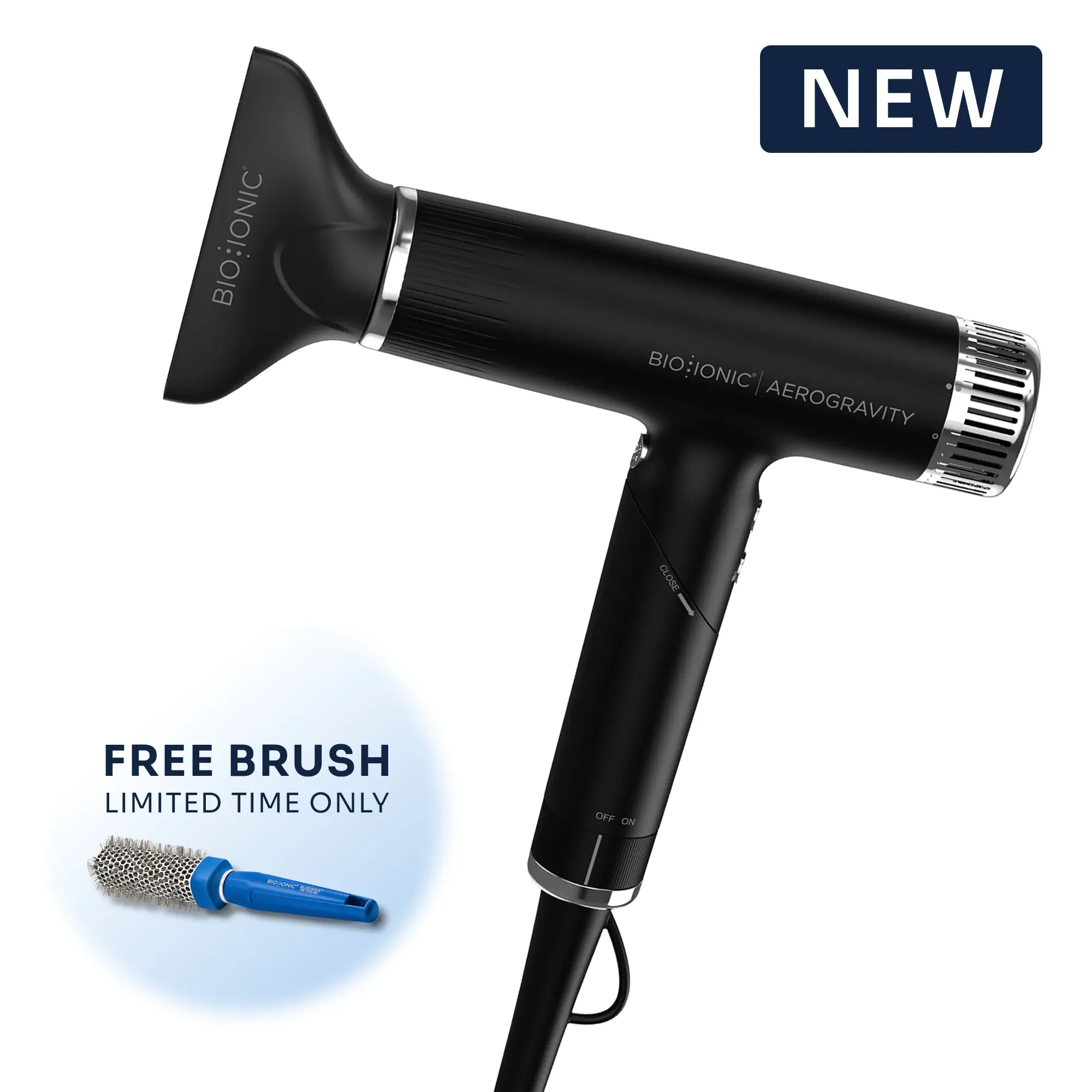 BIO IONIC OFFICIAL: AeroGravity Featherlight Dryer BIO IONIC OFFICIAL: AeroGravity Featherlight Dryer