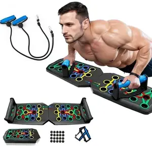 Foldable & Space-Saving Push-Up Board - Portable Home Gym Equipment for Busy People