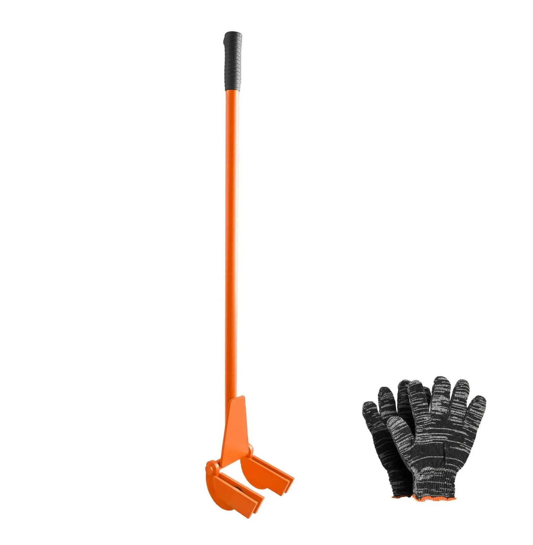 Pallet Buster Tool, 40 Inch Wrecking Pry Bar - 2000lb Capacity Deck Board Removal Tool for Flooring, Framing, Roofing & Drywall 45 inch Flip Type