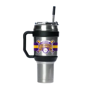 LSU National Champions 2025 40oz Stainless Steel Tumbler