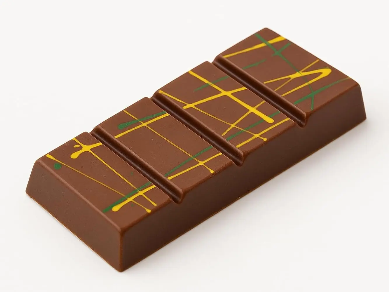 Dubai Chocolate Bar Pistachio, Luxury Knafeh Chocolate Bar with Pistachio Cream and Kataifi (95g)  1 pack Dessert Sweet
