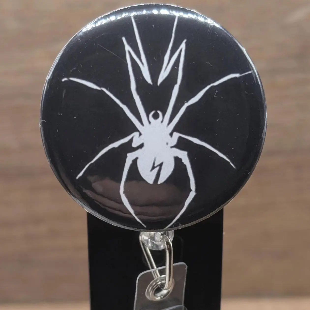 My Chemical Romance Danger Days Spider Logo Retractable ID Badge Reel