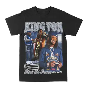 King Von RIP Graphic Tee, Unisex Shirt, Best Gift For Fans