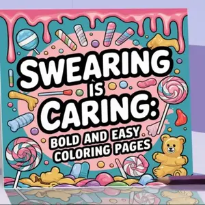 Stress Relief Coloring Book, Perfect Gift for Friends, Birthday Present, 1 Piece, Non-Disposable Drawing Book, Ideal for Relaxation