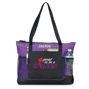 Custom Nurse Tote Bag for Healthcare Workers Personalized Gift with Free Name Customization Versatile Practical Everyday Use Ideal for Essentials workers please send us the name you want on the bag send us the
