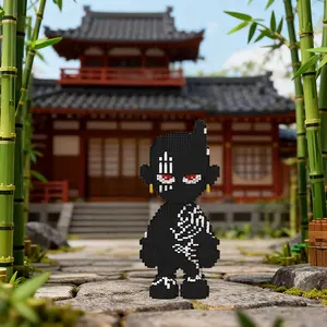 New 6564pcs Ninja 3D Puzzle Building Block Creative Decoration, Birthday/halloween/festive Gift, Perfect Surprise for Friends