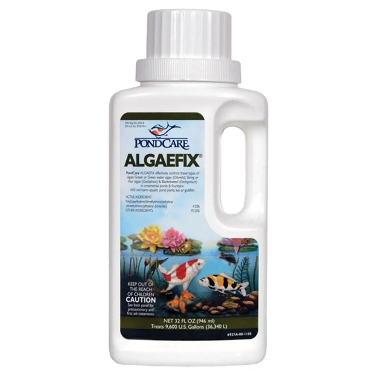 212 MAIN Mars Fishcare PondCare 169C Algaecide, 1-Gal, Cleans Water Gardens, Resolves Algae Blooms, Controls Algae Growth