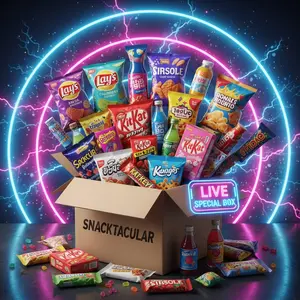 Snacktacular Exotic Variety Box (15 items) - LIVE ONLY!