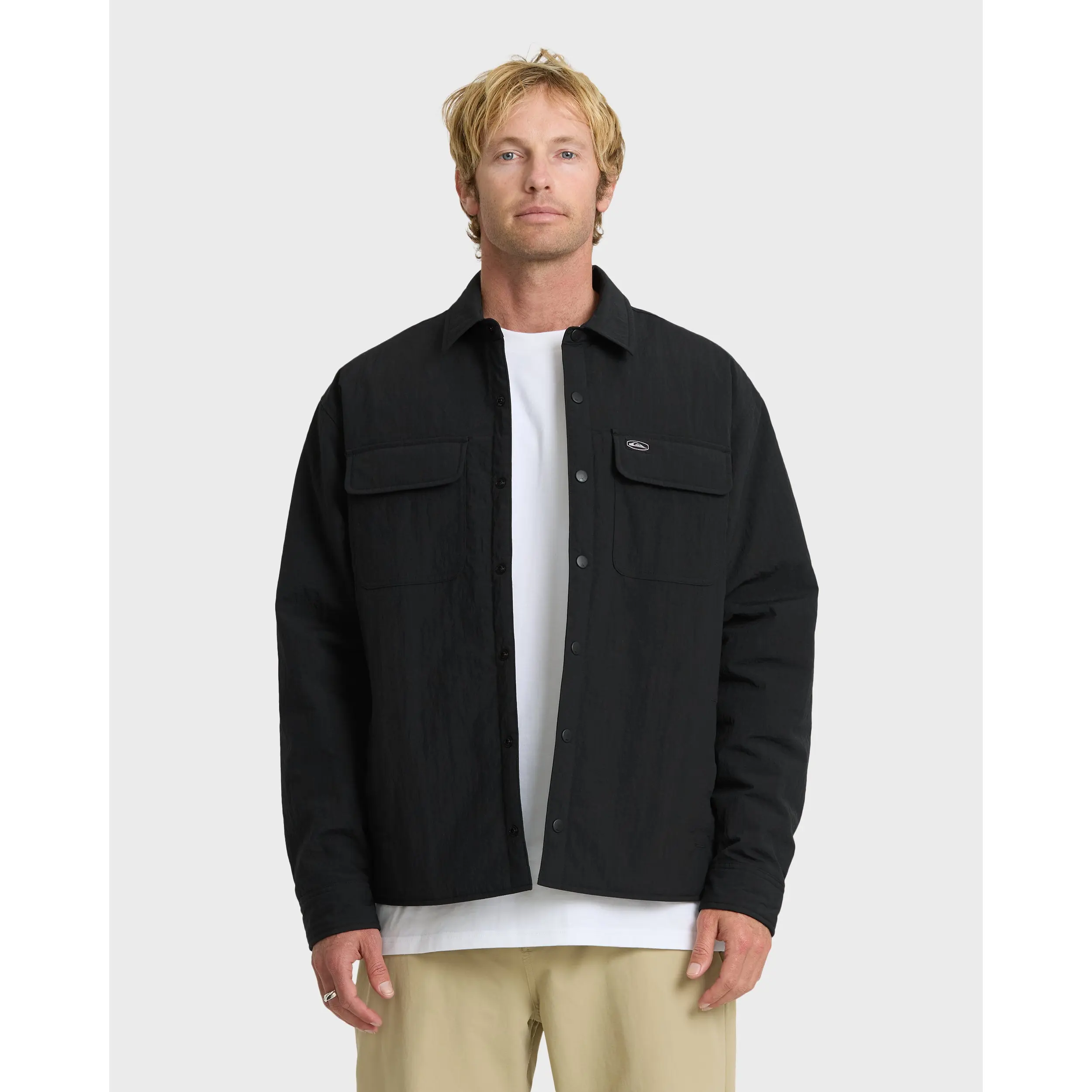 Quiksilver | Atlas Cold Snap Shacket | Men's Polyester | Casual Beach And Everyday Wear