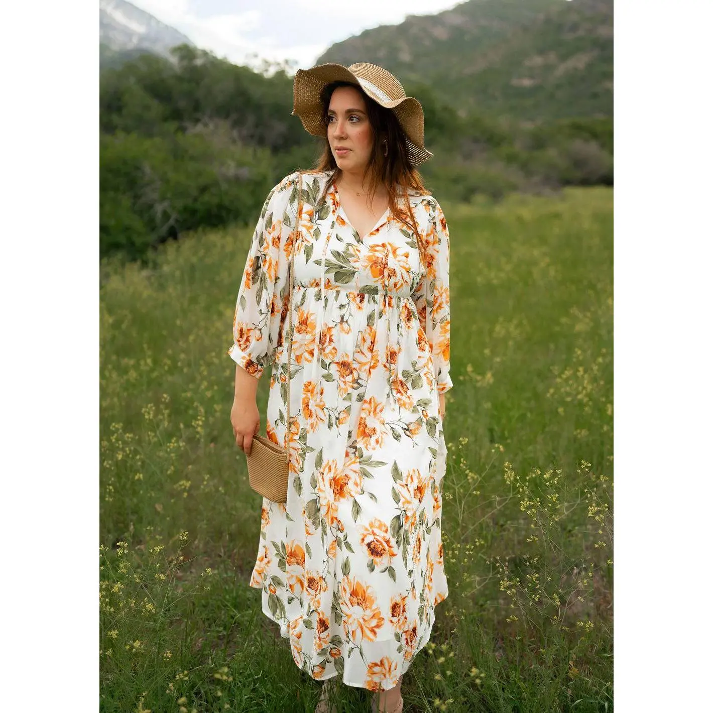 Ballad Dress | 3/4 Sleeve Dress Ballad Dress | 3/4 Sleeve Dress