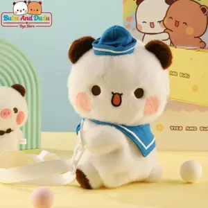 Official Original Bubu And Dudu Plush Backpack  - Panda Backpack Bubu And Yier Plush Doll Sailor Series Shoulder Bag Gift
