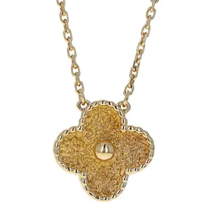 Pre-owned Van Cleef & Arpels Vintage Alhambra Pendant Necklace