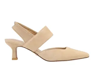 Pelle Moda Suede Pump - Kiam