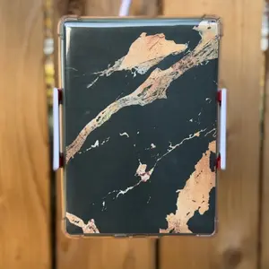 Green Marble Kindle Insert - Unique Design for Your Device with Elegant Green Marble Finish Enhances Aesthetic Appeal
