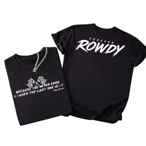 Kyle Busch Memorial Tee, Forever Rowdy Shirt, NASCAR Legend Tribute Shirt, Racing Shirt, RIP Rowdy Tee, Racing Fan Tee