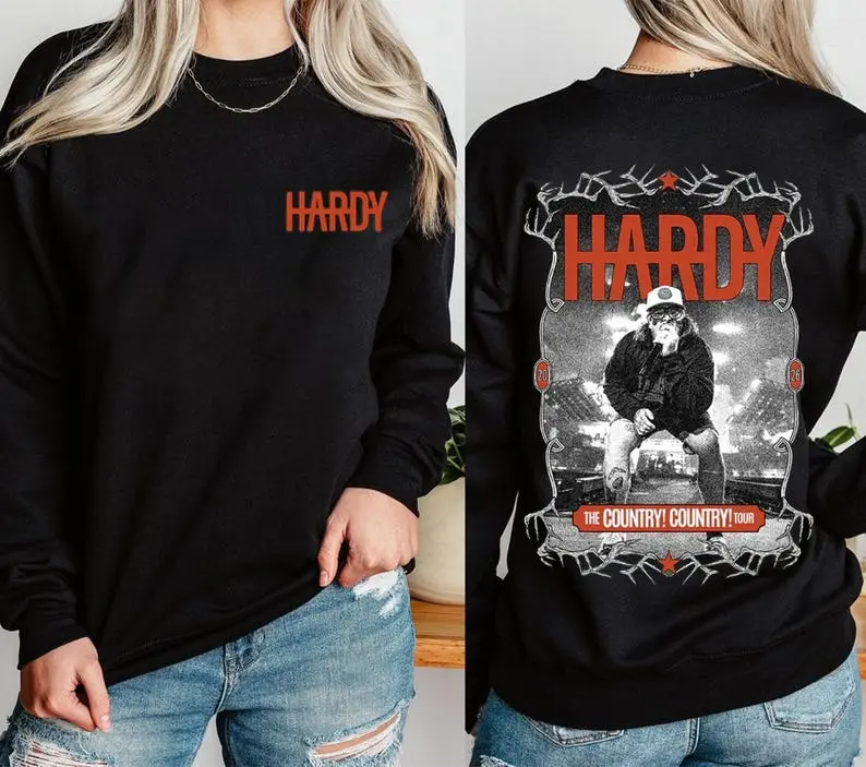 Hardy 2026 Shirt, World Tour Sweatshirt, Tour Shirt, Retro Hoodie
