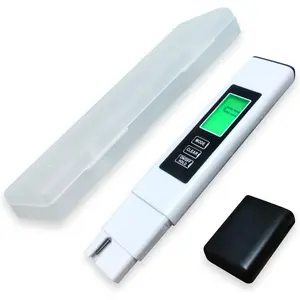 Water Quality Tester, Accurate and Reliable, TDS Meter, EC Meter & Temperature Meter 4 in 1, 0-9990ppm, Ideal Water Test Meter for Drinking Water, Aquariums, etc.
