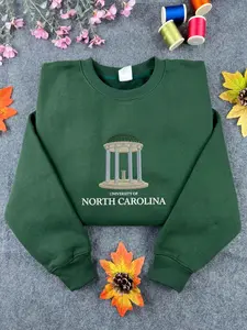 North carolina University Embroidered Sweatshirt/Hoodie