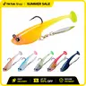 TRUSCEND TPE Body Pre-Rigged Fishing Lure with Fishing Hook - 0.4oz, 2.4in Length Tadpole Bait, 360° Spinner Blade, 3D T-Shaped Soft Tail, Fluorescent and Glow-in-the-Dark Spots, Durable, Long Cast, Fresh/Salt Water Gear for Adult Fishermen (Gift Option)