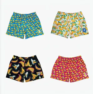 Baseball Lifestyle 101 | Banana Collection Youth Mesh Shorts - for Youth & Adults | Lightweight & Breathable Summer Sports Shorts for Casual & Outdoor Style | Baseball Training, Gym & Everyday Activewear | Perfect Gift for Him