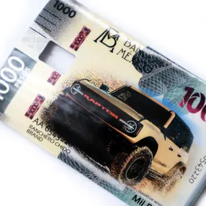 1000 Pesos Card Cover – Bronco Raptor Edition | Unique Truck Debit & Credit Card Skin | Off-Road Power Design