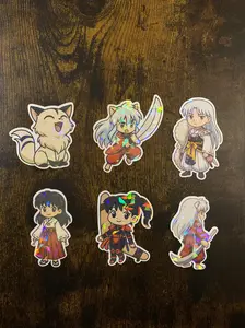 Cute Inuyasha Stickers