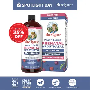 MaryRuth’s Prenatal & Postnatal Liquid Multivitamin - Sugar Free - Vegan - Non-GMO - 32oz
