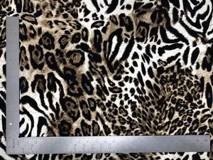 Liverpool Knit Animal Print Fabric