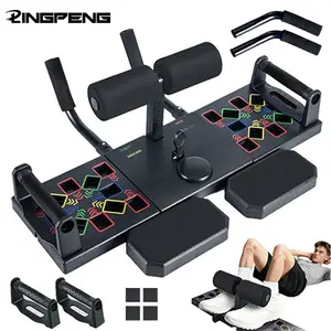 Portable Multifunctional Push-up Board Set With Handles Foldable Fitness Equipment For Chest Abdomen Arms And Back Training Home Exercise Equipment