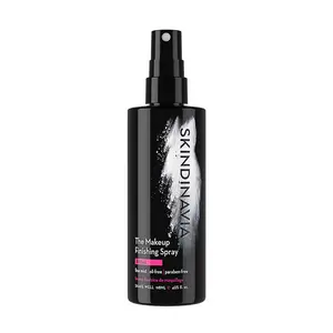 Skindinavia The Makeup Finishing Spray 4oz for 16HR Wear Waterproof & Sweatproof Smudge Proof & Transferproof Oil-Free Hypoallergenic Cruelty-Free Vegan