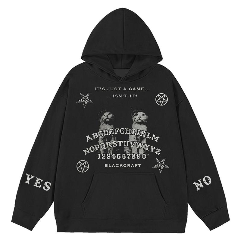 Ouija Cats Pullover Hoodie