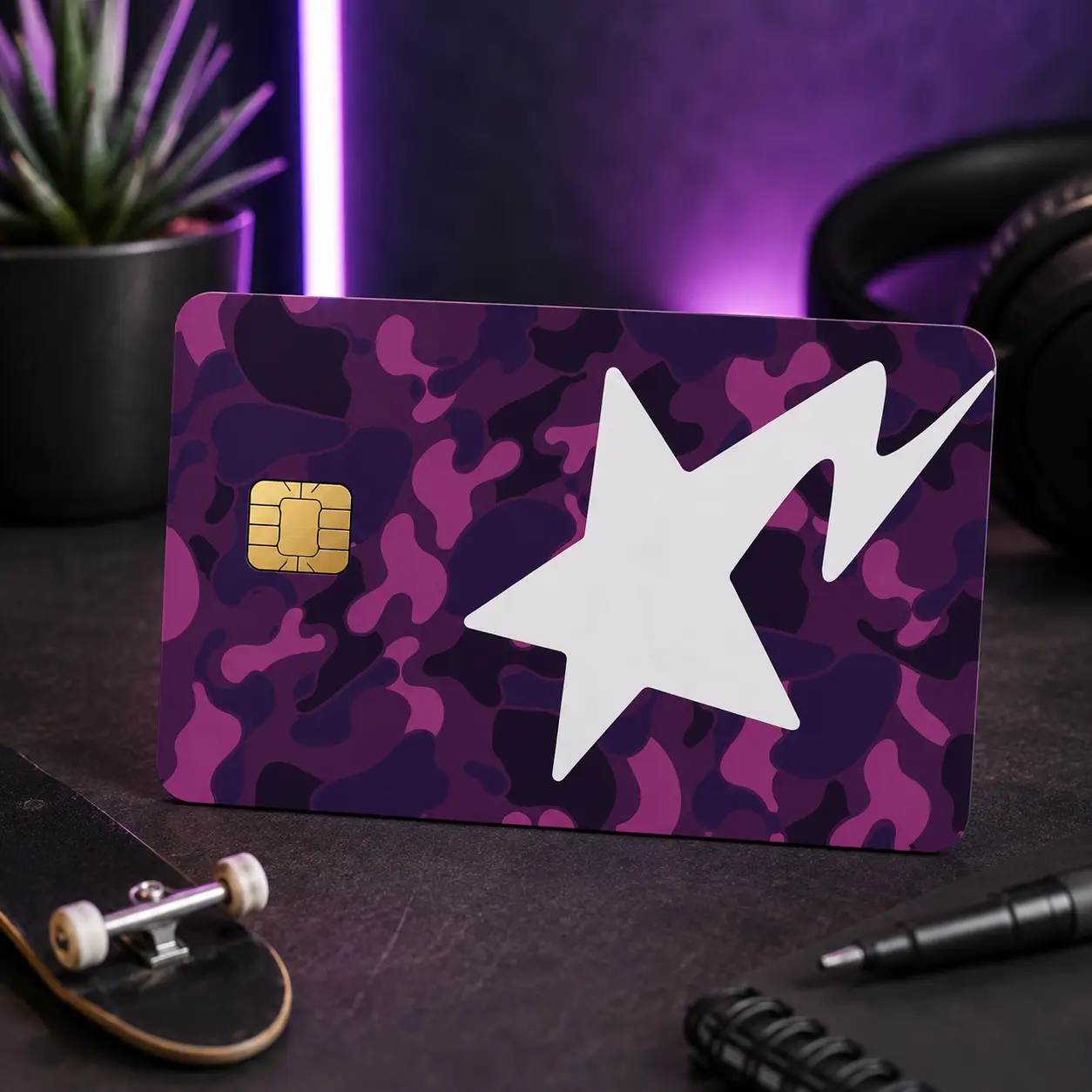 Hypebeast Purple Camo Reserve