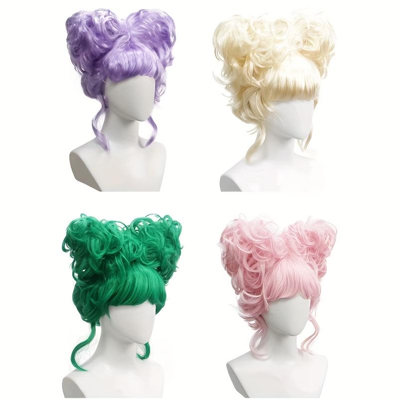 Anxin Wig Holiday New Arrival: , Green, Beige & Purple Heart Queen Styles – Staying Ahead of Fashion Trends, Perfect for Women's Daily Use and Christmas, New Year, Carnival, Music Festival Occasions