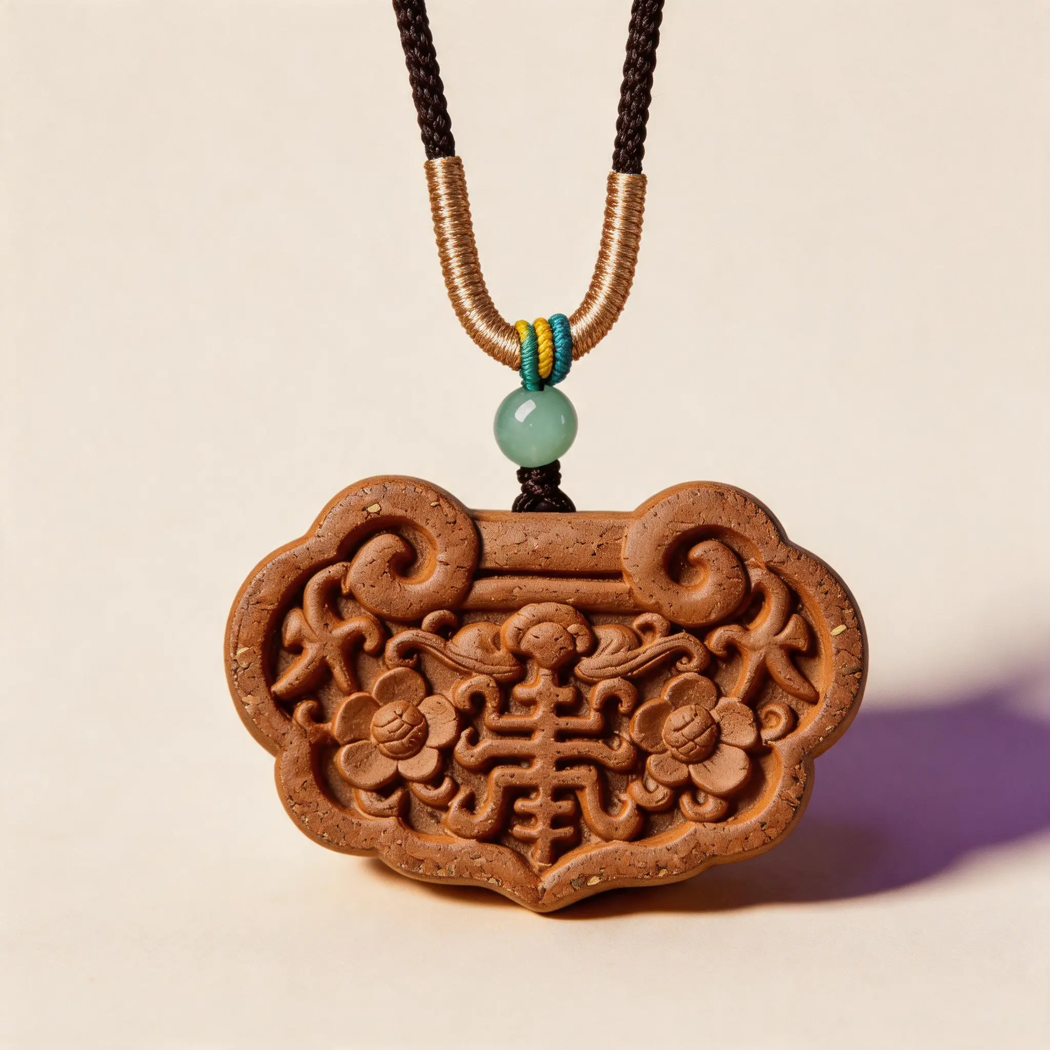 Handmade Blessing Peace Lock Aromatherapy Hanging Decoration - Traditional Art Ancient-Inspired Decor with 15 Premium Herbal Incense Charm Chains, Carved Motifs, Stress Relief for Home & Birthday/Mother's Day/Housewarming Gifts